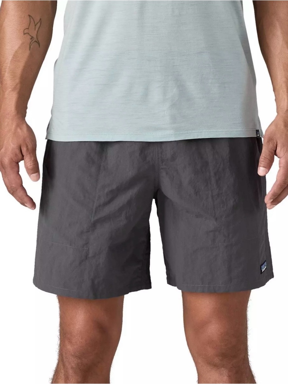 Patagonia Men's Baggies Longs 7" Short Forge Grey